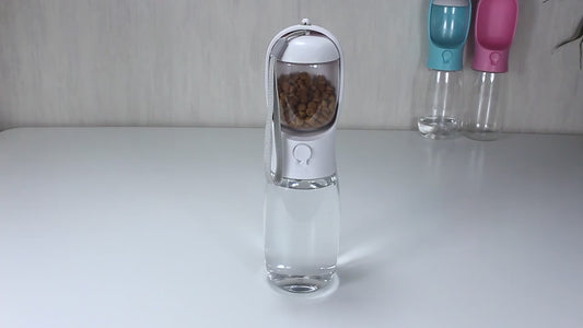 New pet two-in-one Water Cup with Food Compartment